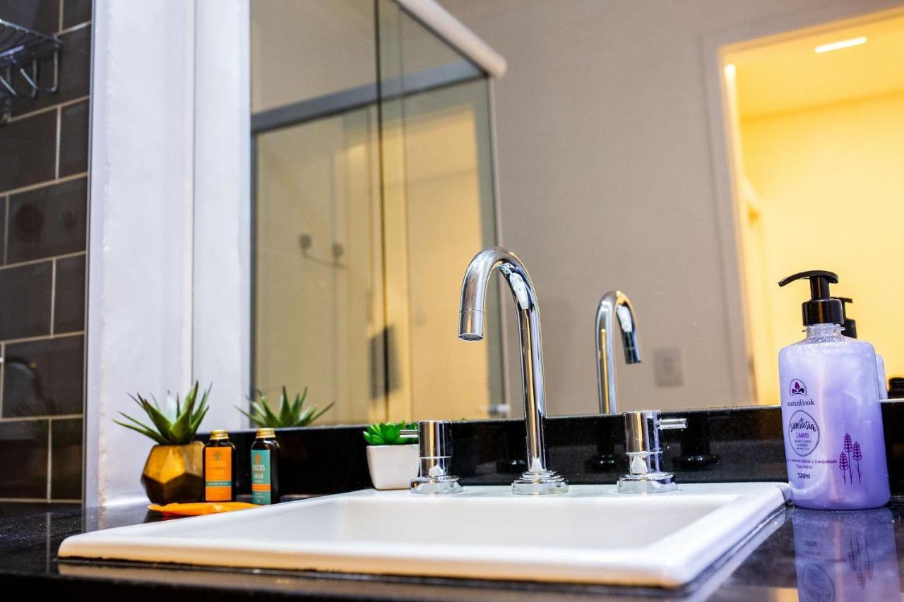 شقة Loft Design, Amplo, Modern Com Ar Condicionado Em Alto De Pinheiros ساو باولو المظهر الخارجي الصورة
