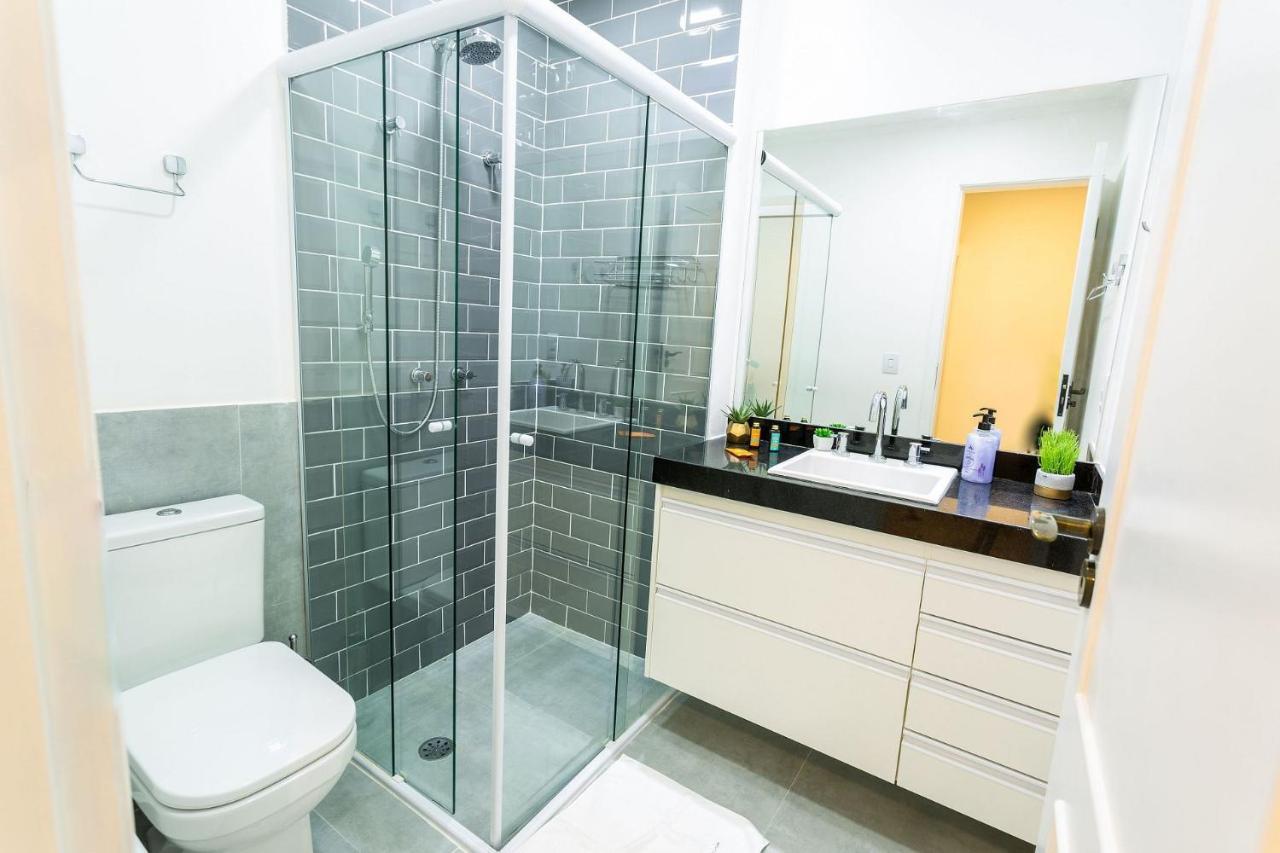 شقة Loft Design, Amplo, Modern Com Ar Condicionado Em Alto De Pinheiros ساو باولو المظهر الخارجي الصورة