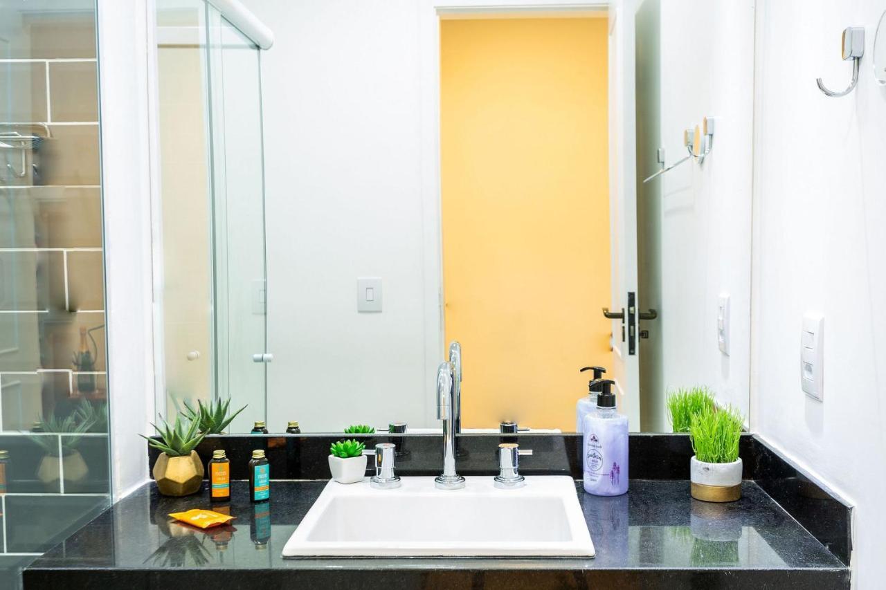 شقة Loft Design, Amplo, Modern Com Ar Condicionado Em Alto De Pinheiros ساو باولو المظهر الخارجي الصورة